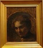 Hugo Larsen: Female Portrait, 1901