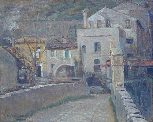 Hugo Larsen: Parti fra Varazze, 1921