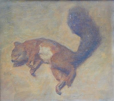 Hugo Larsen: A dead Squirrel