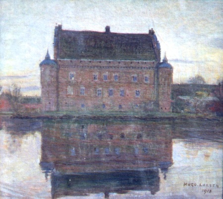 Hugo Larsen: Hesselagergård, 1918.