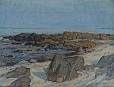 Hugo Larsen: Coastal View, Bornholm, 1913