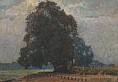 Hugo Larsen: Landscape from Southern England, 1914