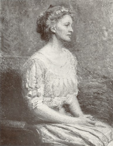 Hugo Larsen: Frøken Kathe Laage Petersen, 1911