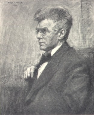Hugo Larsen: Portrt af direktr Viggo Berg, 1925