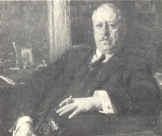 Hugo Larsen: Portr�t af generalkonsul Anton Carlson