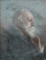 Hugo Larsen: Portrt af ldre herre. Klik for at se en strre gengivelse