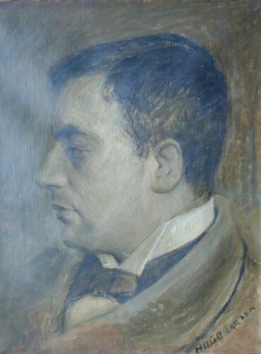 Hugo Larsen: The Actor Albrecht Schmidt, appr. 1899