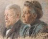 Hugo Larsen: Sofus og Isidora Larsen. Klik for at se en strre gengivelse