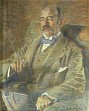 Hugo Larsen: Baron Axel Blixen-Finecke, 1917. Click to see a larger reproduction