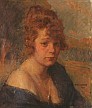 Hugo Larsen: Nanny Vaslev f. Lauritzen, 1919