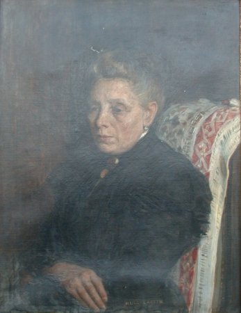 Hugo Larsen: Isidora Augusta Larsen f. Strip (1850-1934).