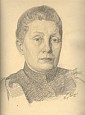 Hugo Larsen: Isidora Augusta Stripp, married Larsen. Click to see a larger reproduction