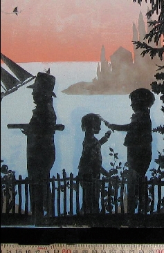 Detalje af baggrunden