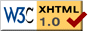 Validated XHTML 1.0, click here to check.