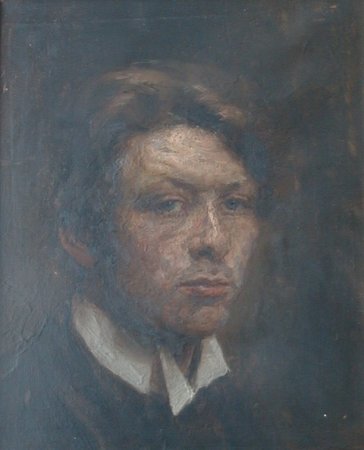 Hugo Larsen: Selfportrait, no date