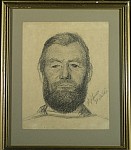 Hugo Larsen: Mandsportr�t, Skelsk�r, 1896