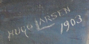 Meget tidlig og yderst sj�lden signatur