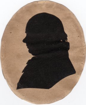 Franz Liborius Schmitz: Silhuet af Jacob Gjellerup